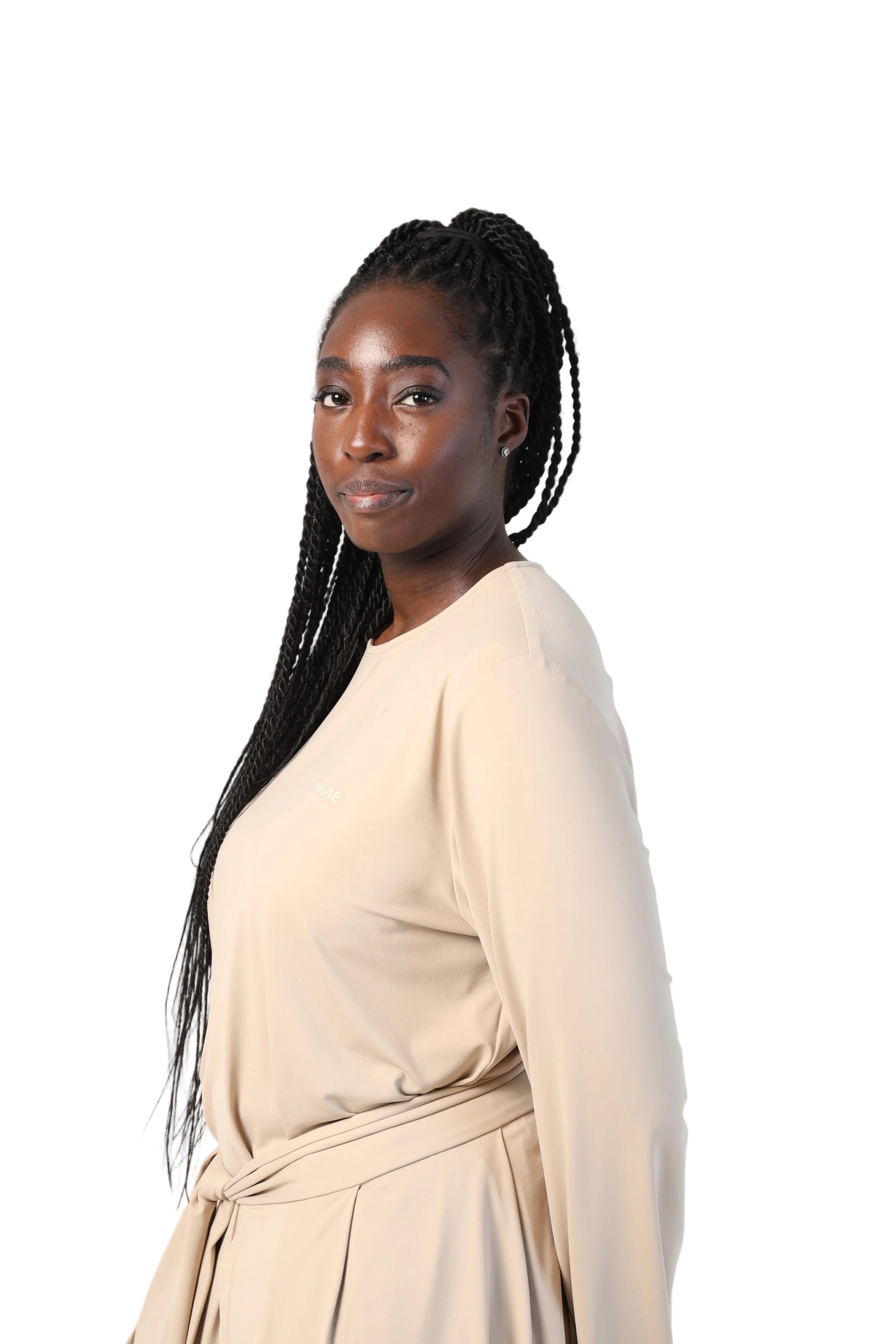 MODEST TRAINING TOP SOFT TAUPE