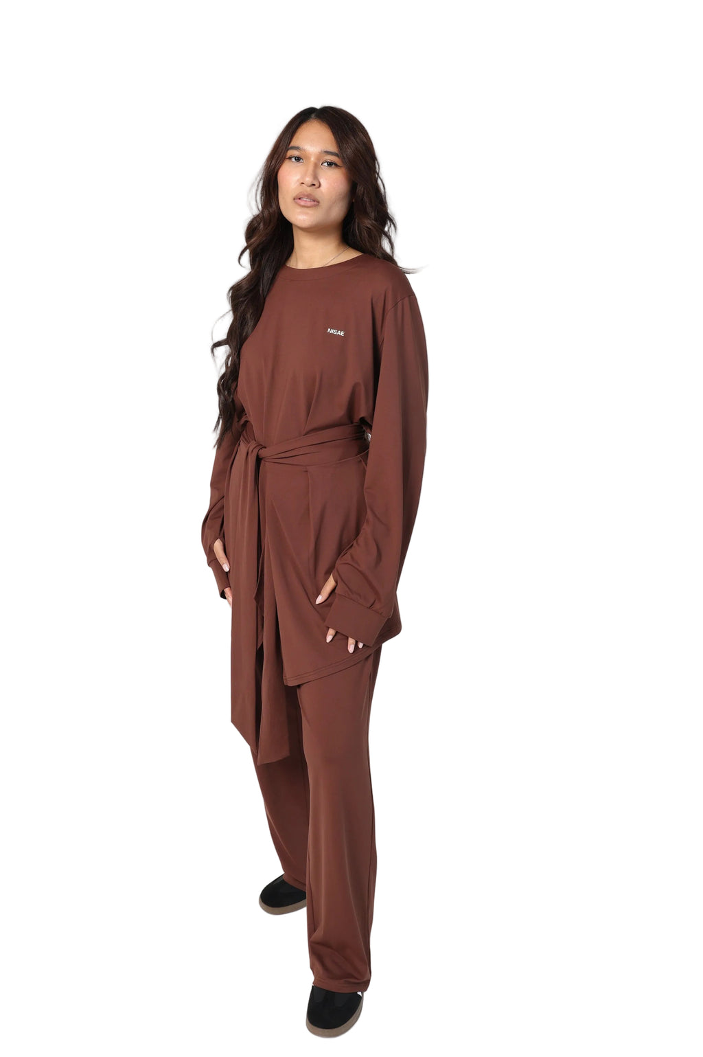 MODEST SPORT 3 PIECES SET BROWN