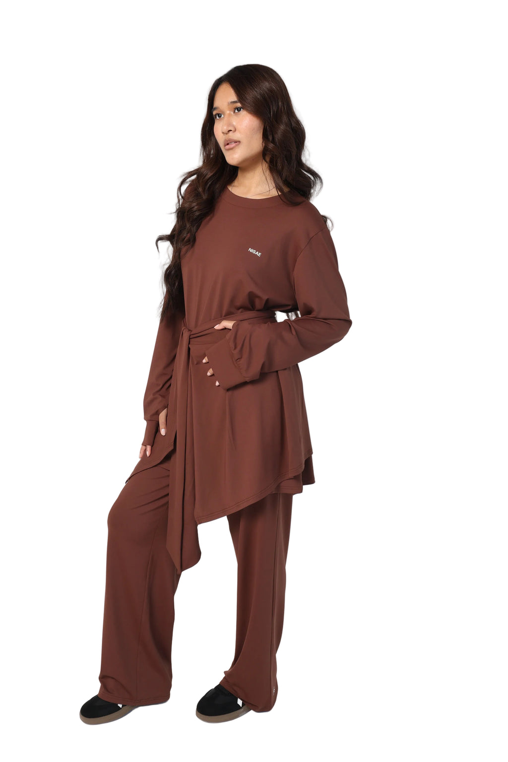 MODEST SPORT 3 PIECES SET BROWN