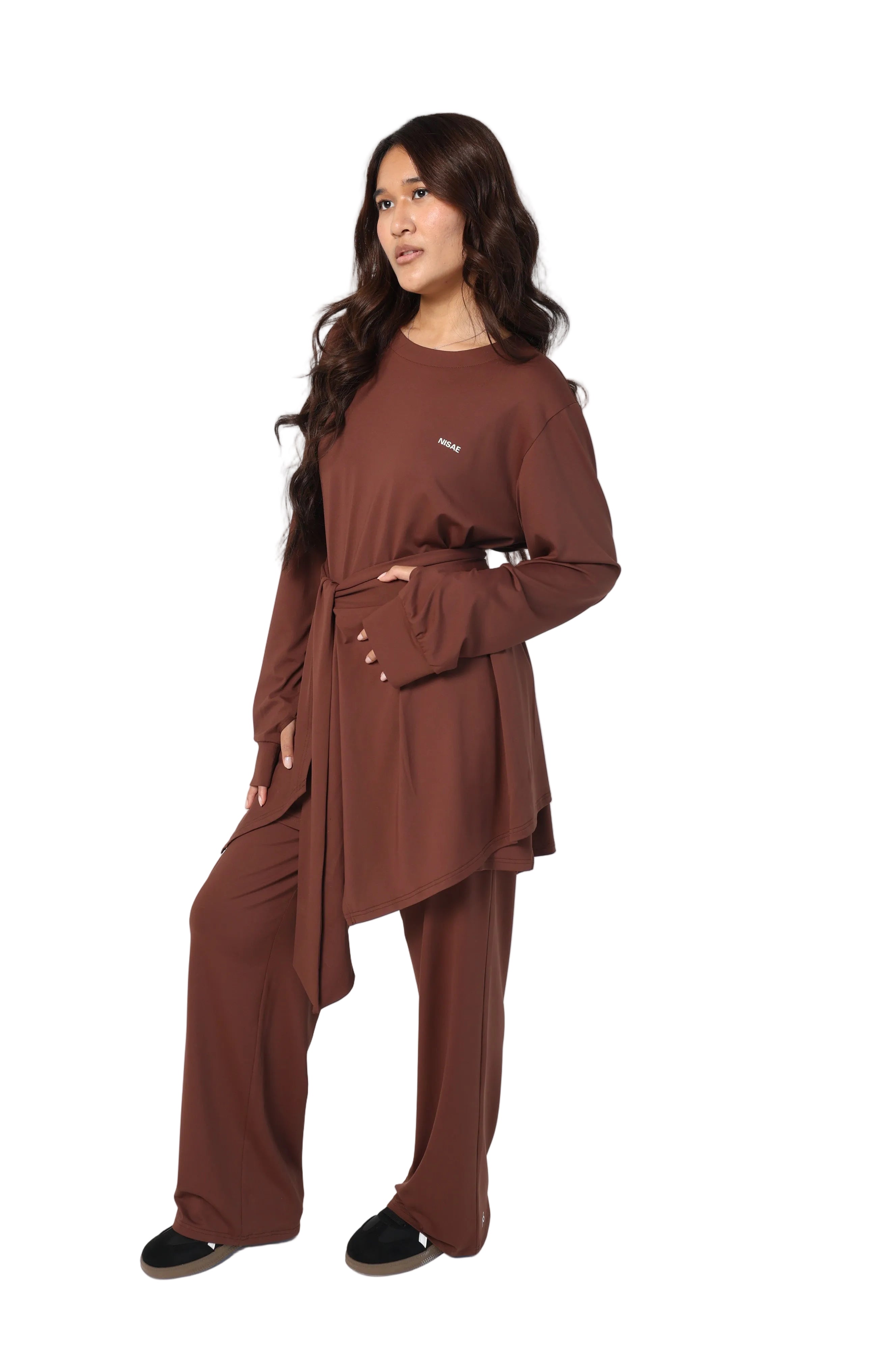 MODEST SPORT 3 PIECES SET BROWN