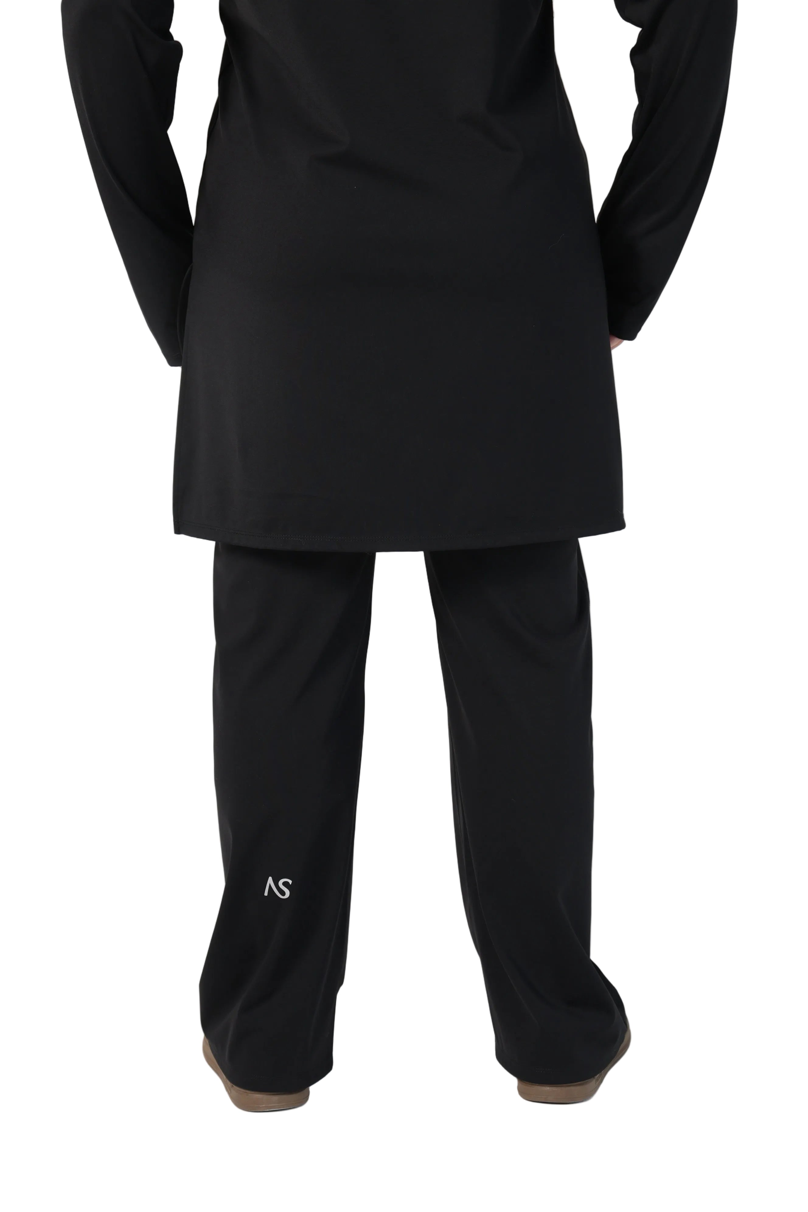 WIDE LEG PANTS BLACK