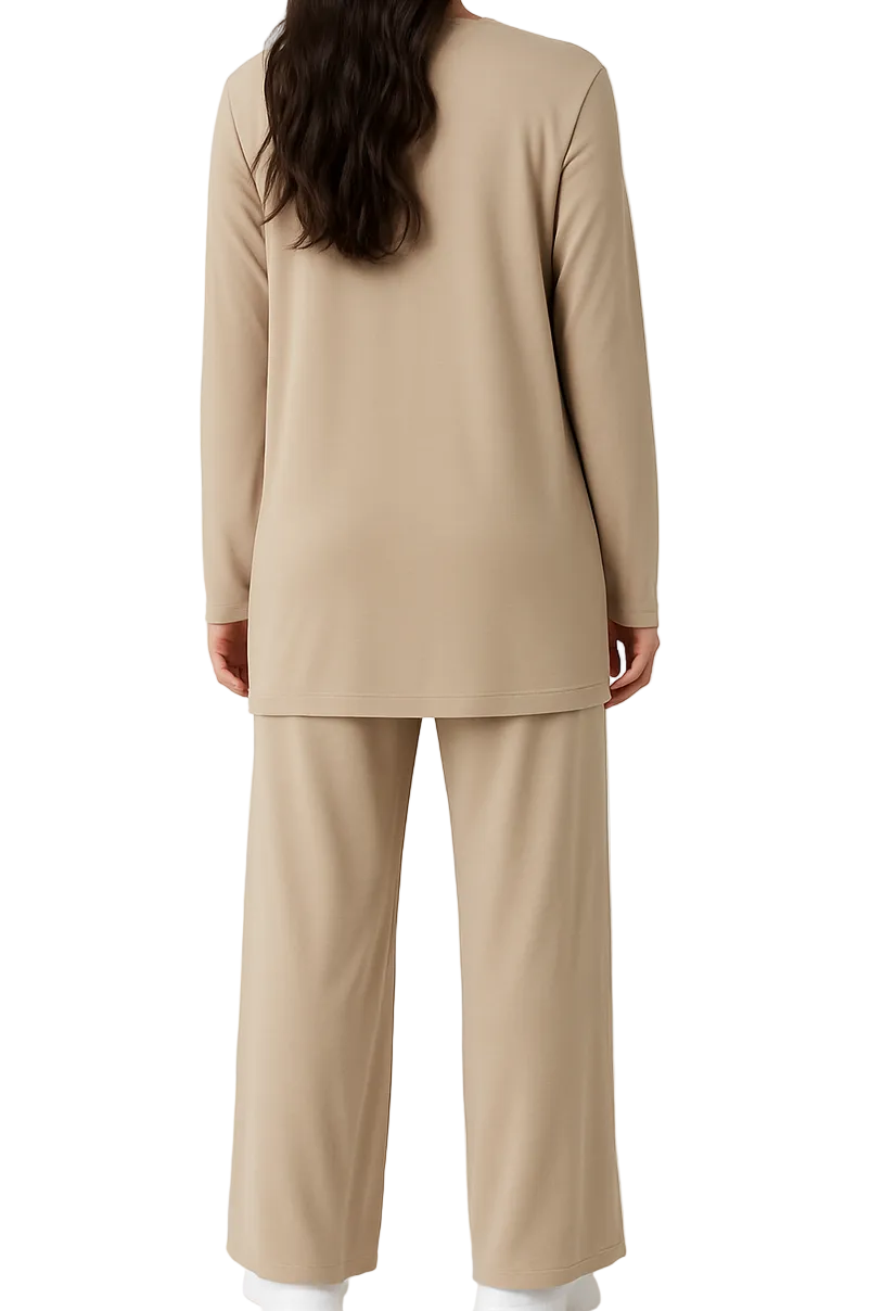 MODEST TRAINING TOP SOFT TAUPE